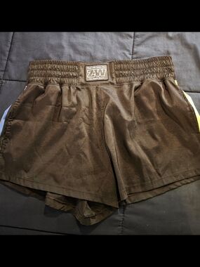 Zumba Fitness Black Athletic Shorts with Side Accent